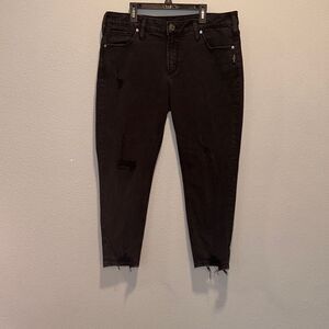 Silver Jeans Avery Skinny Crop‎ W33/L25